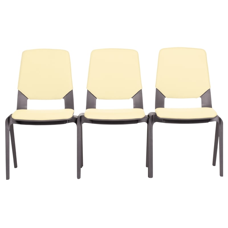 Посетителски стол Carmen Limber светложълт